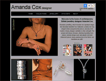 Tablet Screenshot of amandacoxjewellery.co.uk